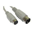 RS PRO Male PS/2 to Female 5 Pin mini-DIN KVM Cable
