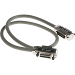 RS PRO Female; Male GPIB to Female; Male GPIB Parallel Cable, 1m, Grey Sheath