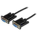StarTech.com Female 9 Pin D-sub to Female 9 Pin D-sub Serial Cable, 2m PVC