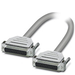 Phoenix Contact Female 25 Pin D-sub to Female 25 Pin D-sub Serial Cable, 1m