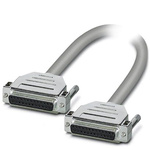 Phoenix Contact Female 25 Pin D-sub to Female 25 Pin D-sub Serial Cable, 3m