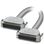 Phoenix Contact Female 50 Pin D-sub to Female 50 Pin D-sub Serial Cable, 1m