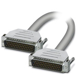 Phoenix Contact Male 50 Pin D-sub to Male 50 Pin D-sub Serial Cable, 1m