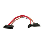 StarTech.com Female Micro SATA to Female; Male SATA Data; SATA Power  Cable, 304.8mm