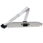 StarTech.com Female 10 Pin IDC to Male 9 Pin D-sub Serial Cable, 400mm