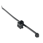 HellermannTyton Cable Tie, Releasable, 200mm x 4.6 mm, Black PA 6.6 Heatstabilised