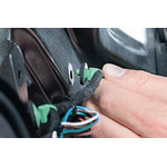 HellermannTyton Cable Tie, Releasable, 160mm x 4.6 mm, Green PA 6.6 Heatstabilised
