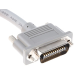 RS PRO Female; Male GPIB to Male GPIB Parallel Cable Assembly, 4m, Grey Sheath