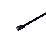 ABB Cable Ties, Cable Tray, 462mm x 13.2 mm, Black Nylon