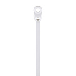 Panduit Cable Ties, 216mm x 4.7 mm, White Nylon, Pk-100pack