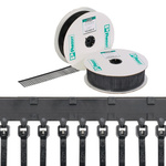 Panduit Cable Ties, 142mm x 2.5 mm, Black Nylon, Pk-5000pack