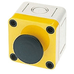 Modular Switch Body, IP65, Black, Wall Mount, Momentary for use with A01 Series -20°C +55°C