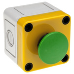 Modular Switch Body, IP65, Green, Wall Mount, Momentary for use with A01 Series -20°C +55°C