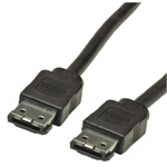 Roline Male eSATA to Male eSATA Cable, 1m