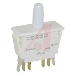 Door Interlock Micro Switch Plunger, DPDT 10 A Thermoplastic Polyester, -40 → +85°C
