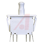 Door Interlock Micro Switch Plunger, DPDT 10 A Thermoplastic Polyester, -40 → +85°C