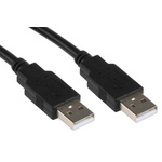 Roline USB 2.0 Cable, Male USB A to Male USB A Cable, 800mm