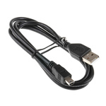 RS PRO USB 2.0 Cable, Male USB A to Male Mini USB B Cable, 1m