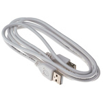 RS PRO USB 2.0 Cable, Male USB A to Female USB A USB Extension Cable, 1.8m