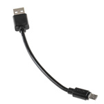 RS PRO USB 2.0 Cable, Male USB A to Male Micro USB B Cable, 150mm