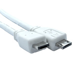 RS PRO USB 2.0 Cable, Male Micro USB A to Male Micro USB B Cable, 2m