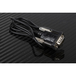 RS PRO Cable, Male USB A to Male 9 Pin D-sub Cable, 1.2m