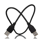 RS PRO USB 2.0 Cable, Male USB A to Male USB A Cable, 500mm