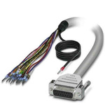 Phoenix Contact Female 15 Pin D-sub Unterminated Serial Cable, 4m