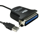 RS PRO USB 1.1 Cable, Male USB A to Male Centronics Cable, 1m