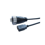 RS PRO USB 2.0 Cable, Male USB A to Female USB A Cable, 2m