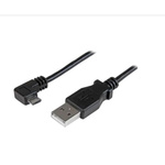 RS PRO USB 2.0 Cable, Male USB A to Male Micro USB B Cable, 0.5m