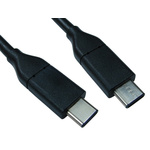 RS PRO Cable, Male USB C to Male USB C Cable, 0.5m