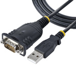 StarTech.com Male USB A to Male 9 Pin D-sub Serial Cable