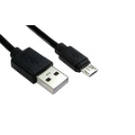 RS PRO USB 2.0 Cable, Male USB A to Male Mini USB B Cable, 3m