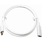 RS PRO USB 3.1 Cable, Male USB C to Female USB C Cable, 1m