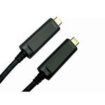 RS PRO USB 3.1 Cable, Male USB C to Male USB C Cable, 10m