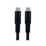 RS PRO USB 3.1 Cable, Male USB C to Male USB C Cable, 1m