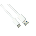 RS PRO USB 3.0 Cable, Male USB C to Male USB A Cable, 1m