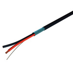 S2Ceb-Groupe Cae Black S2CEB Multipair Installation Cable F/UTP Flame Retardant 0.22 mm² CSA 4mm OD 24 AWG 250 V 100m
