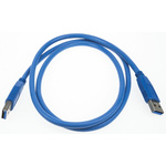 Wurth Elektronik USB 3.0 Cable, Male USB A to Male USB A Cable, 1m