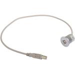 HARTING USB 2.0 Cable, Female USB B to Male USB B USB Extension Cable, 500mm