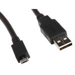Roline USB 2.0 Cable, Male USB A to Male Micro USB B Cable, 3m