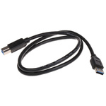 Roline USB 3.0 Cable, Male USB A to Male USB B Cable, 800mm
