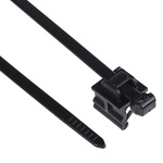HellermannTyton Black Nylon 66 Cable Tie Assemblies200mm x 4.6mm