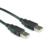 Roline USB 2.0 Cable, Male USB A to Male USB A Cable, 3m
