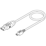 Molex USB 2.0 Cable, Male USB A to Male Mini USB B Cable, 1.8m