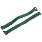 RS PRO Green Hook & Loop Cable Tie, 300mm x 20 mm