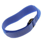 RS PRO Blue Hook & Loop Cable Tie, 300mm x 20 mm