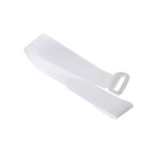 RS PRO White Hook & Loop Cable Tie, 310mm x 20 mm
