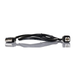 StarTech.com USB 2.0 Cable, Male USB A to Male USB B  Cable, 0.5m